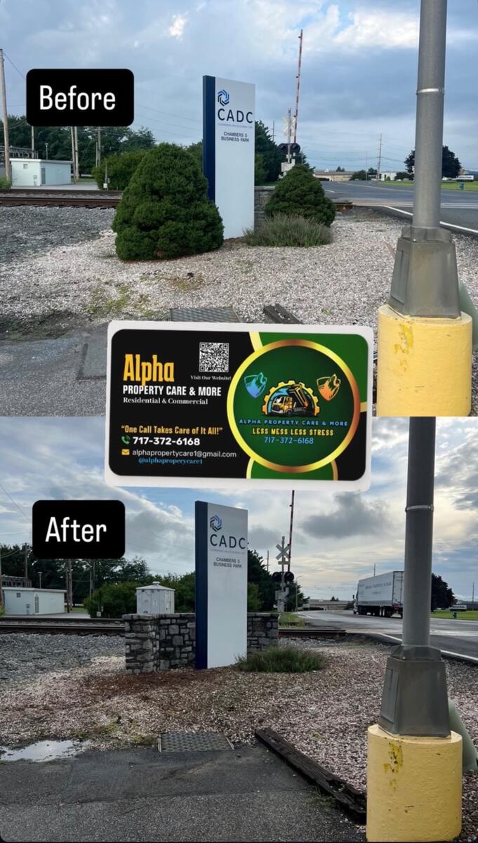 CADC Business Park refresh — Alpha Property Care job in Chambersburg, PA